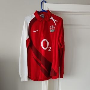 BNWOT Nike 2007-2009 England Rugby Shirt